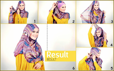 Cara pakai jilbab terbaru Cara pakai jilbab terbaru