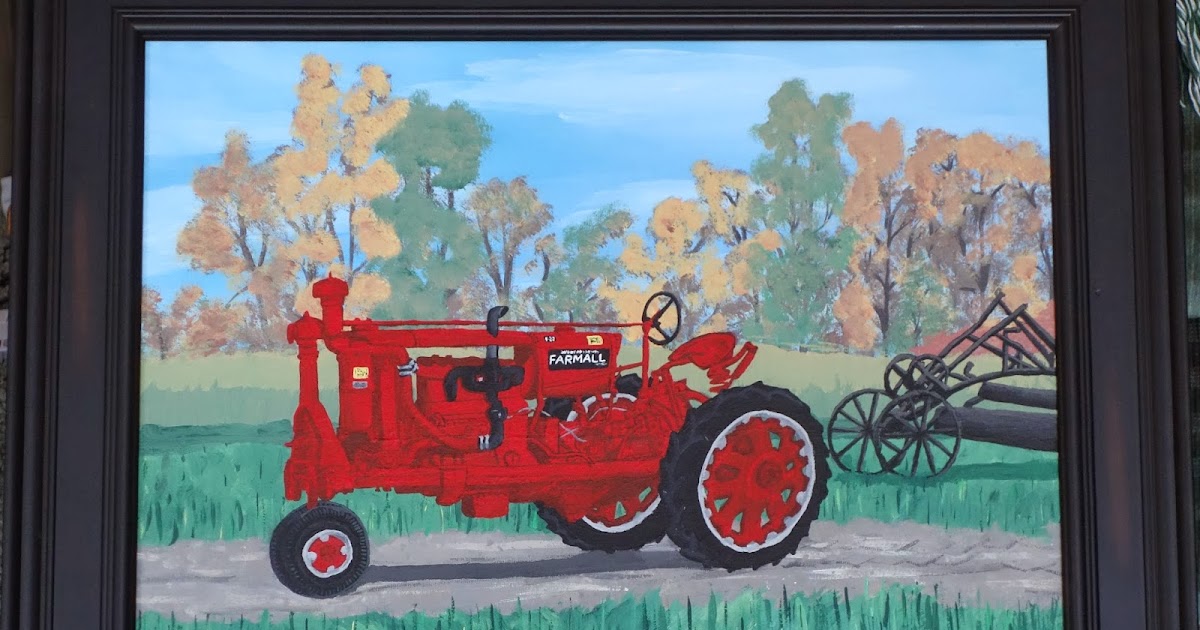 The Question Farmall F20 Tractor Painting