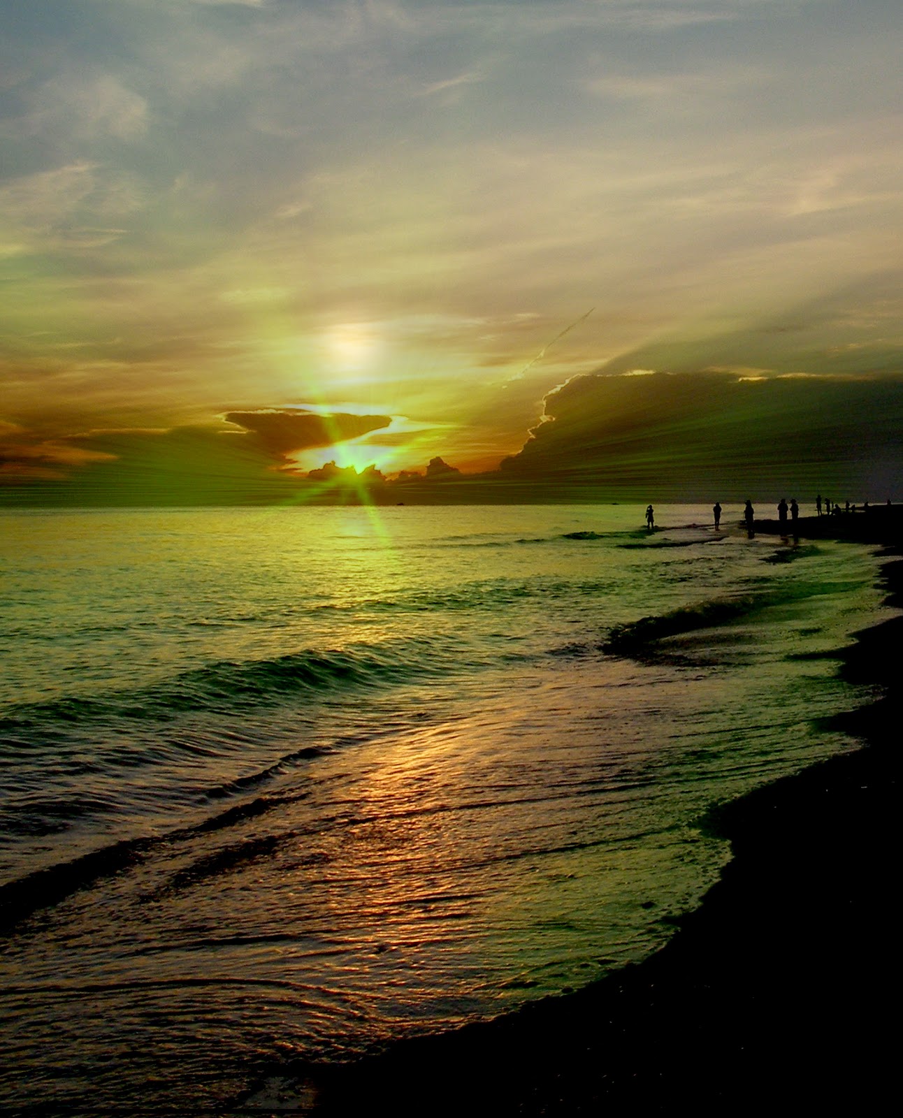 Inside Out Poetry Green Flash at Sunset