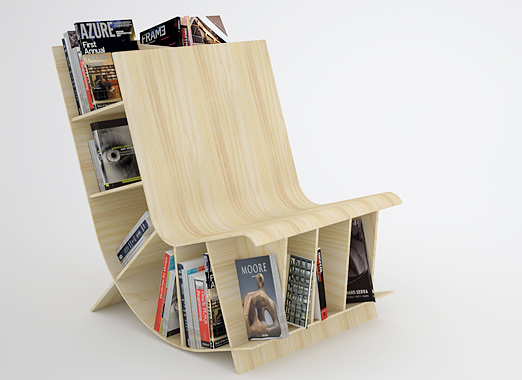 15 Brilliant Bookshelves and Unusual Bookcases - Part 6.