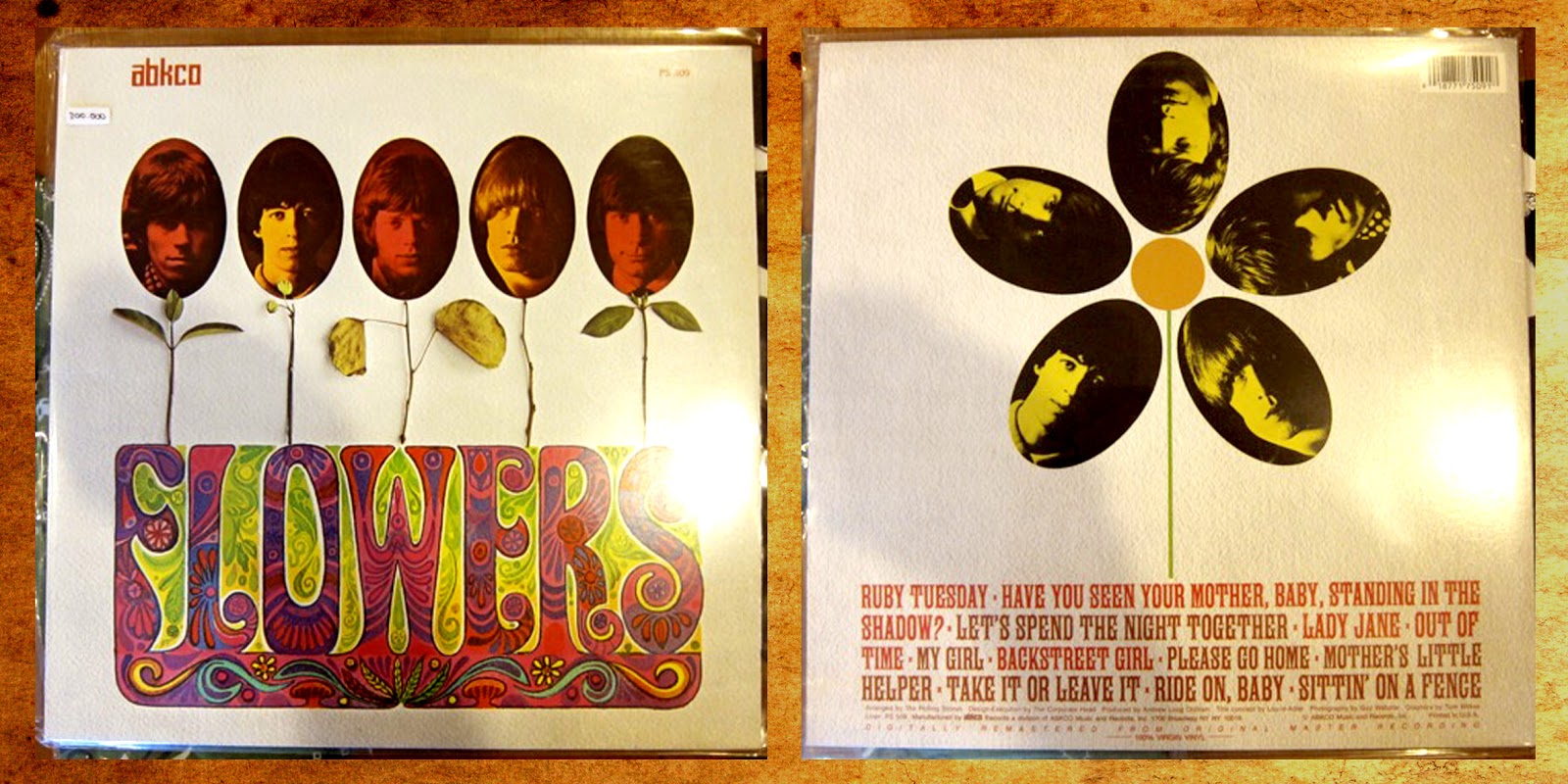 STOCKROOM The Rolling Stones Flowers