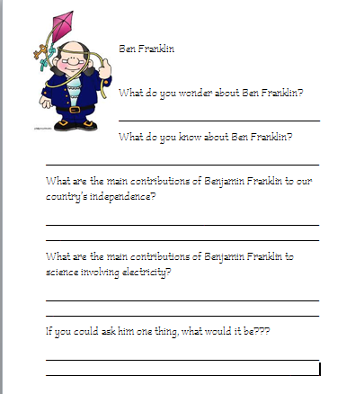 Science Gal: Famous Scientists - Ben Franklin