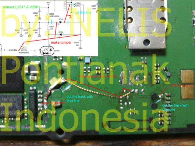Solusi Atasi Lampu Mati Nokia 1616 Teknik Dasar Servis Hp