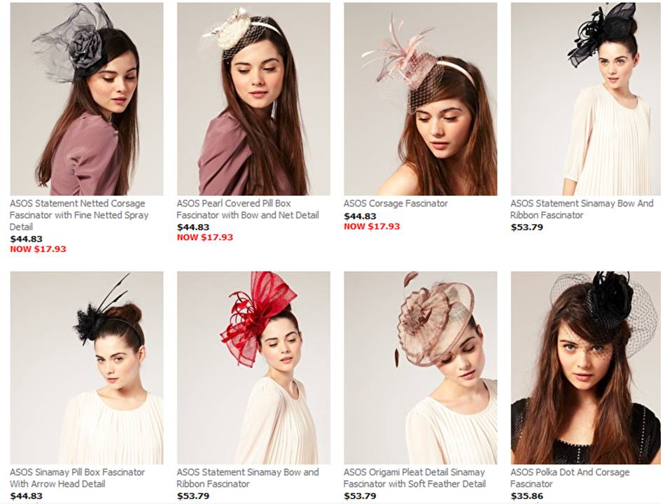 High Street Market Fashionable Fascinators