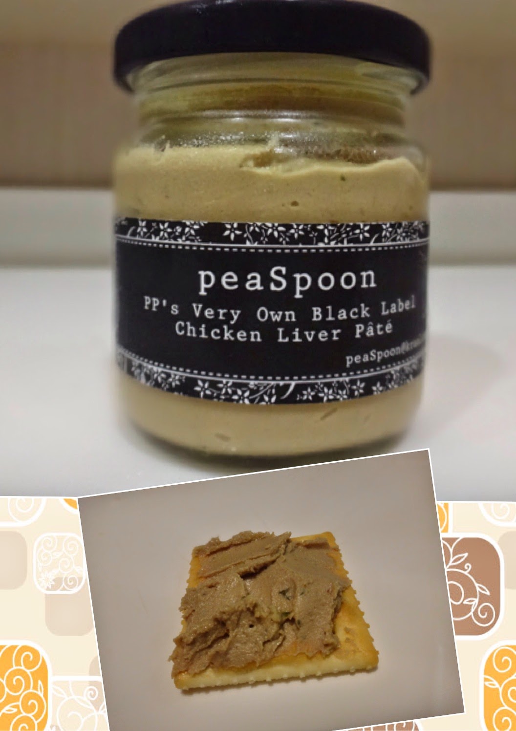 ate too much Peaspoon's Black Label Chicken Liver Pate