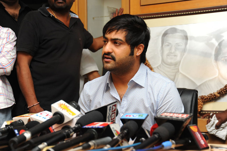 Jr NTR Latest Photos at Political Press Meet