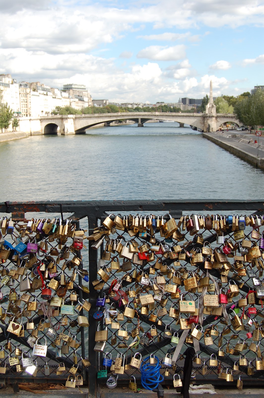 Today's Treasure by Jen Love Lock Bridges of Paris