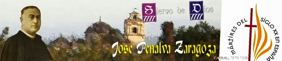 SIERVO DE DIOS José Penalva Zaragoza