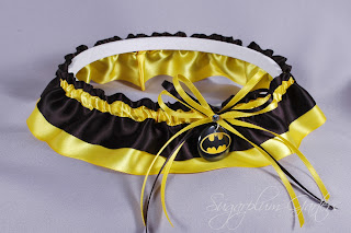 batman wedding garter