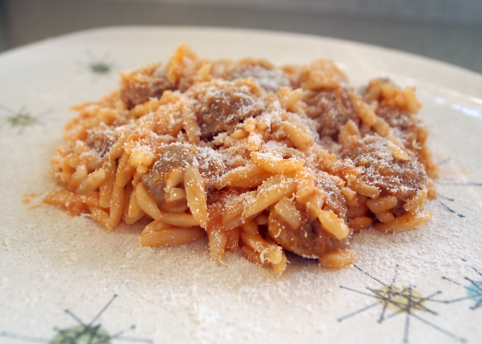 goodie goodie chicken sausage orzo