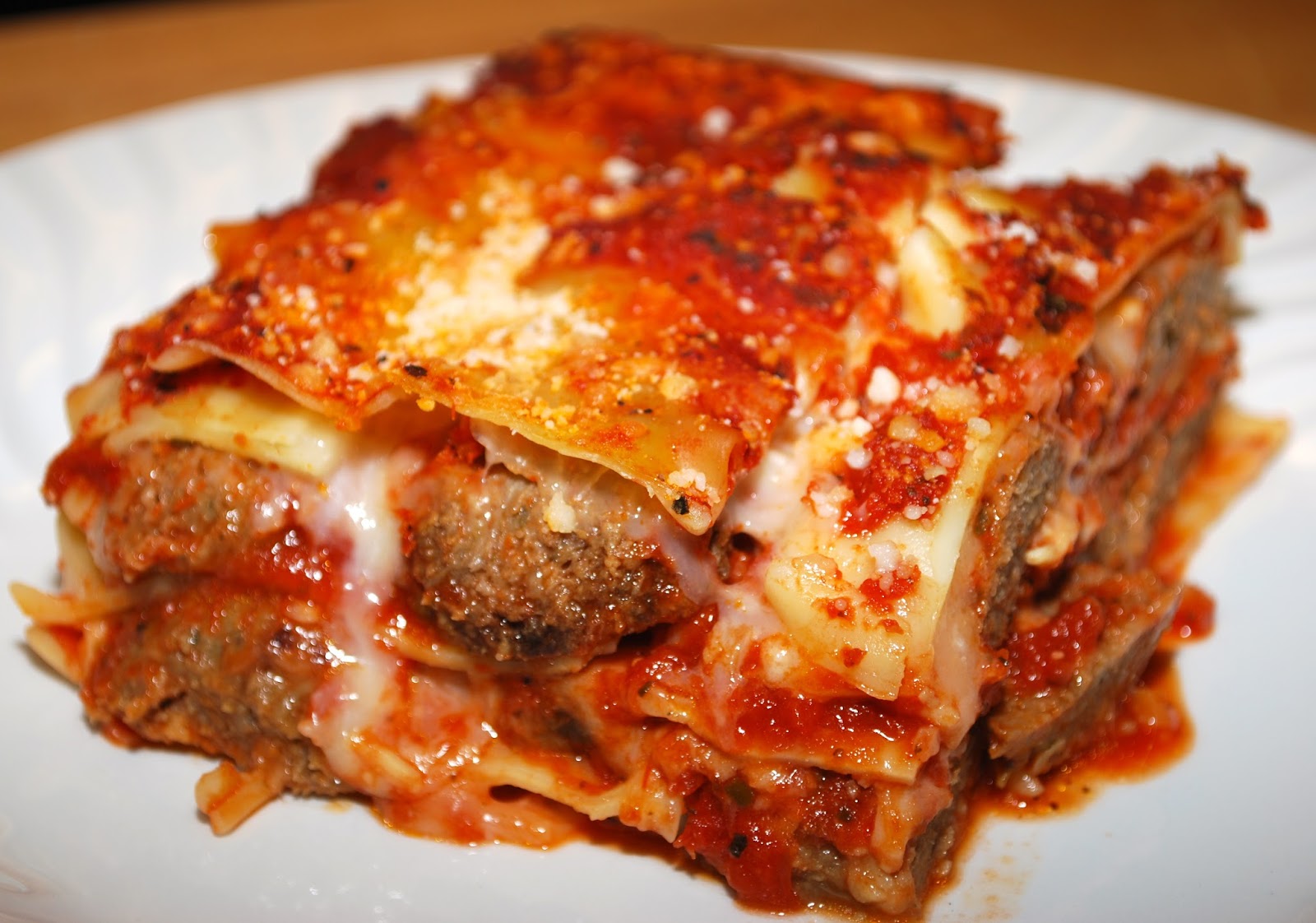 lasagne with meatballs recipe