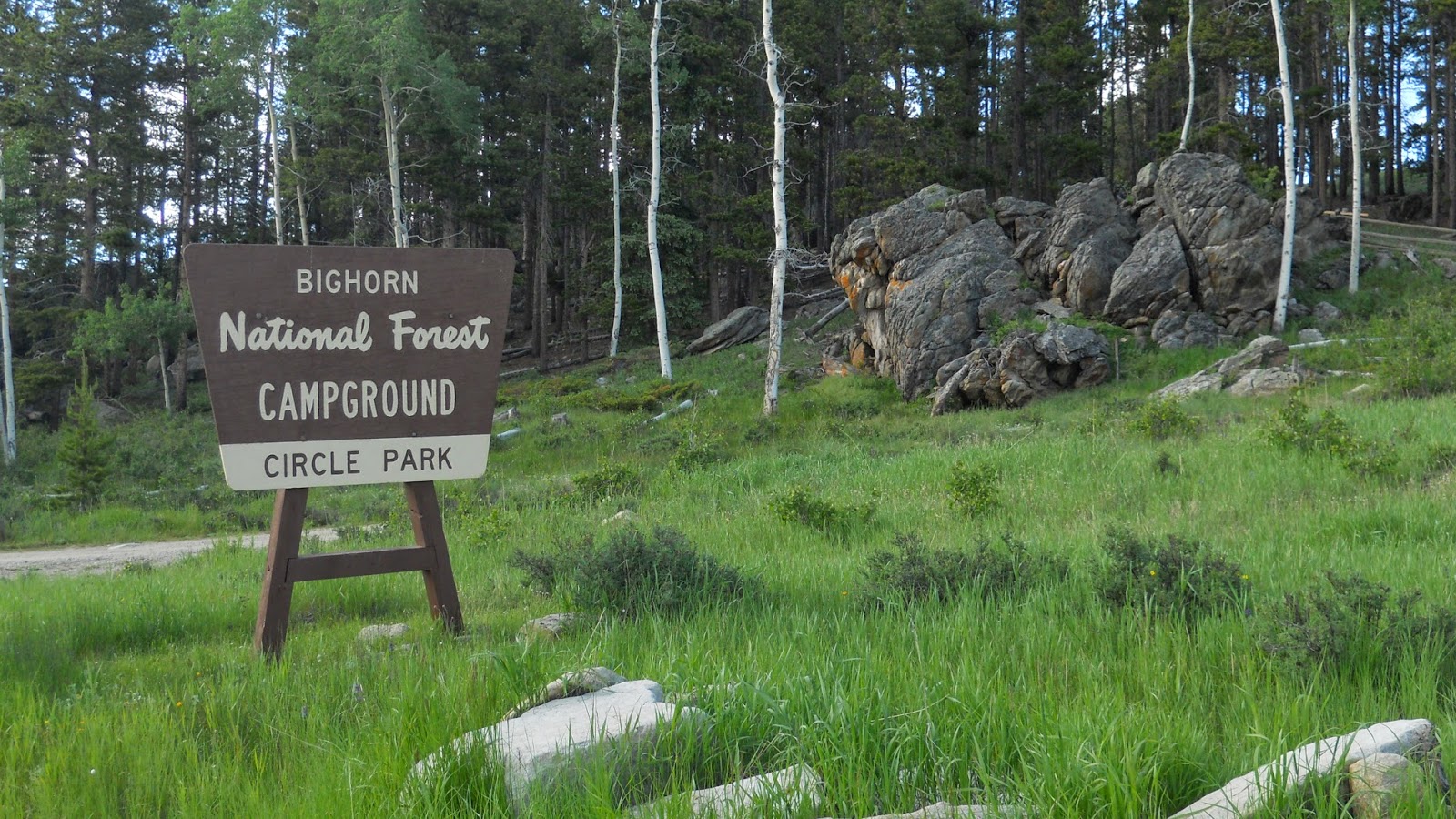 National Forest Camper Circle Park Campground