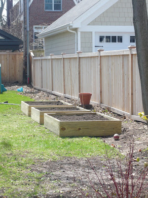 Designing Domesticity: Raised Bed Gardens: A family affair