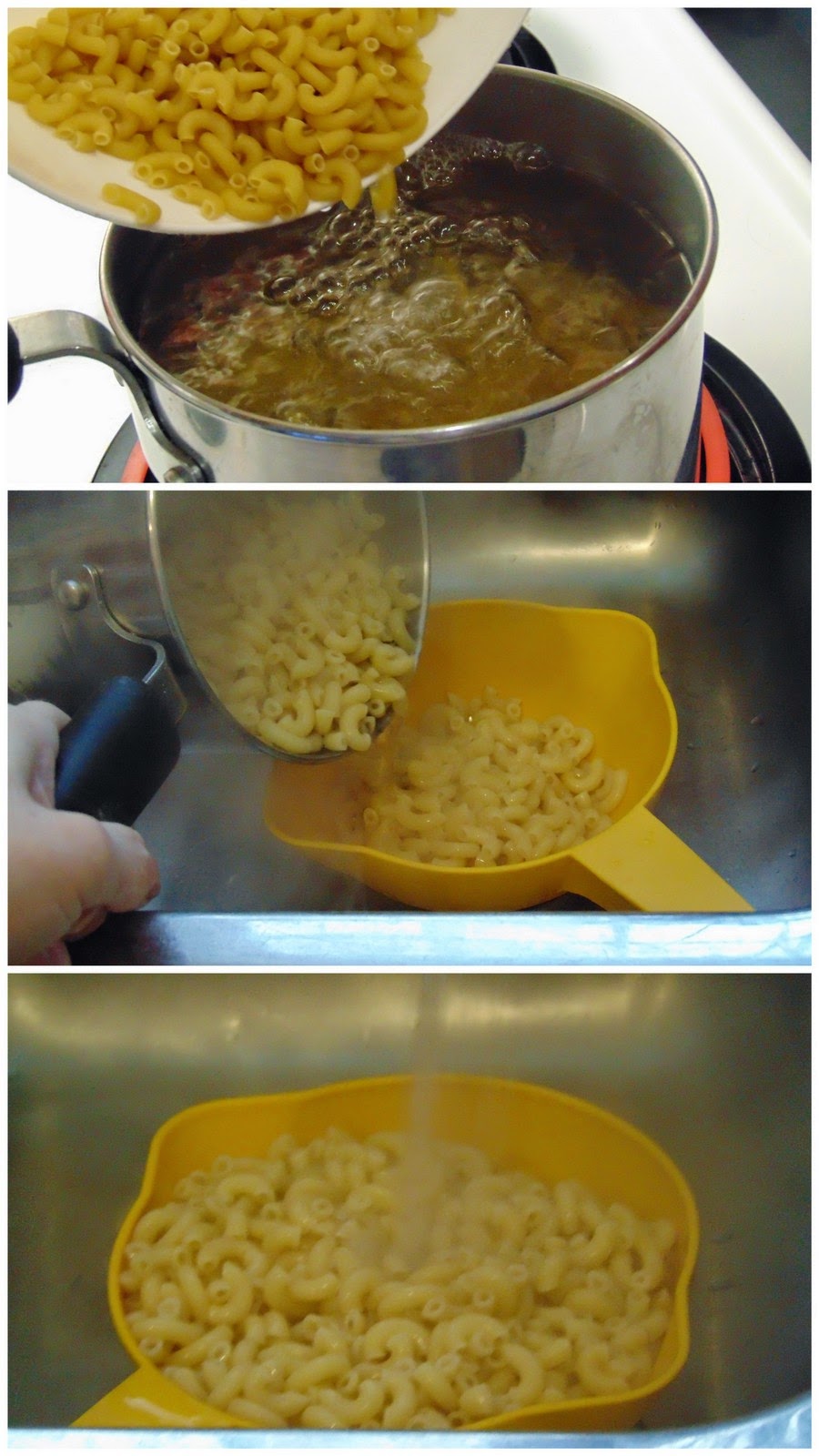 Frying Pan Macaroni and Cheese