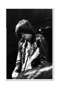 Johnny Ramone photograph by catharine j. anderson