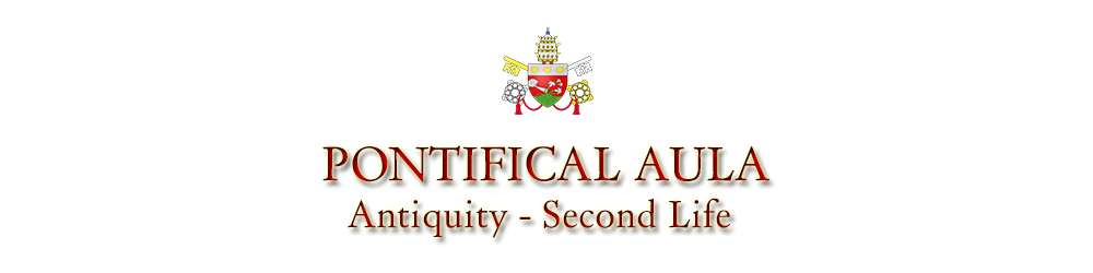 Pontifical Aula of Antiquity Role-Play in Second Life