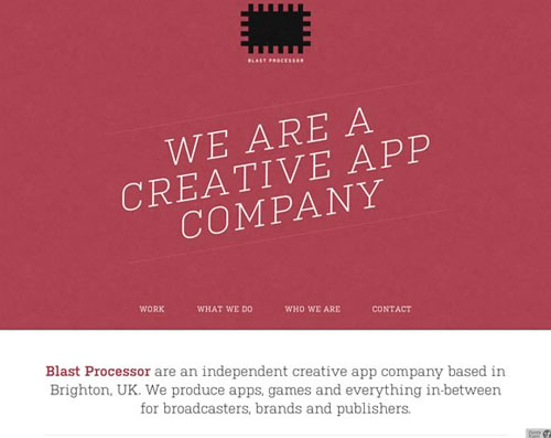 white web design