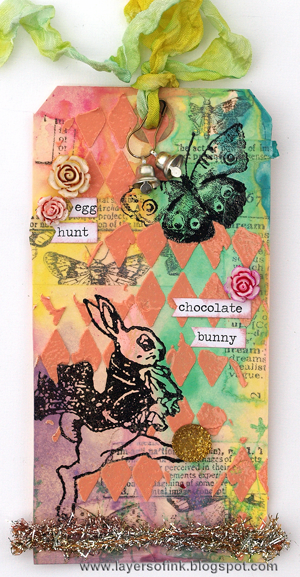 Layers of ink - 12 tags of 2015 March