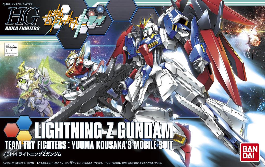 GUNDAM GUY HGBF 1/144 Lightning Zeta Gundam New Images & Release