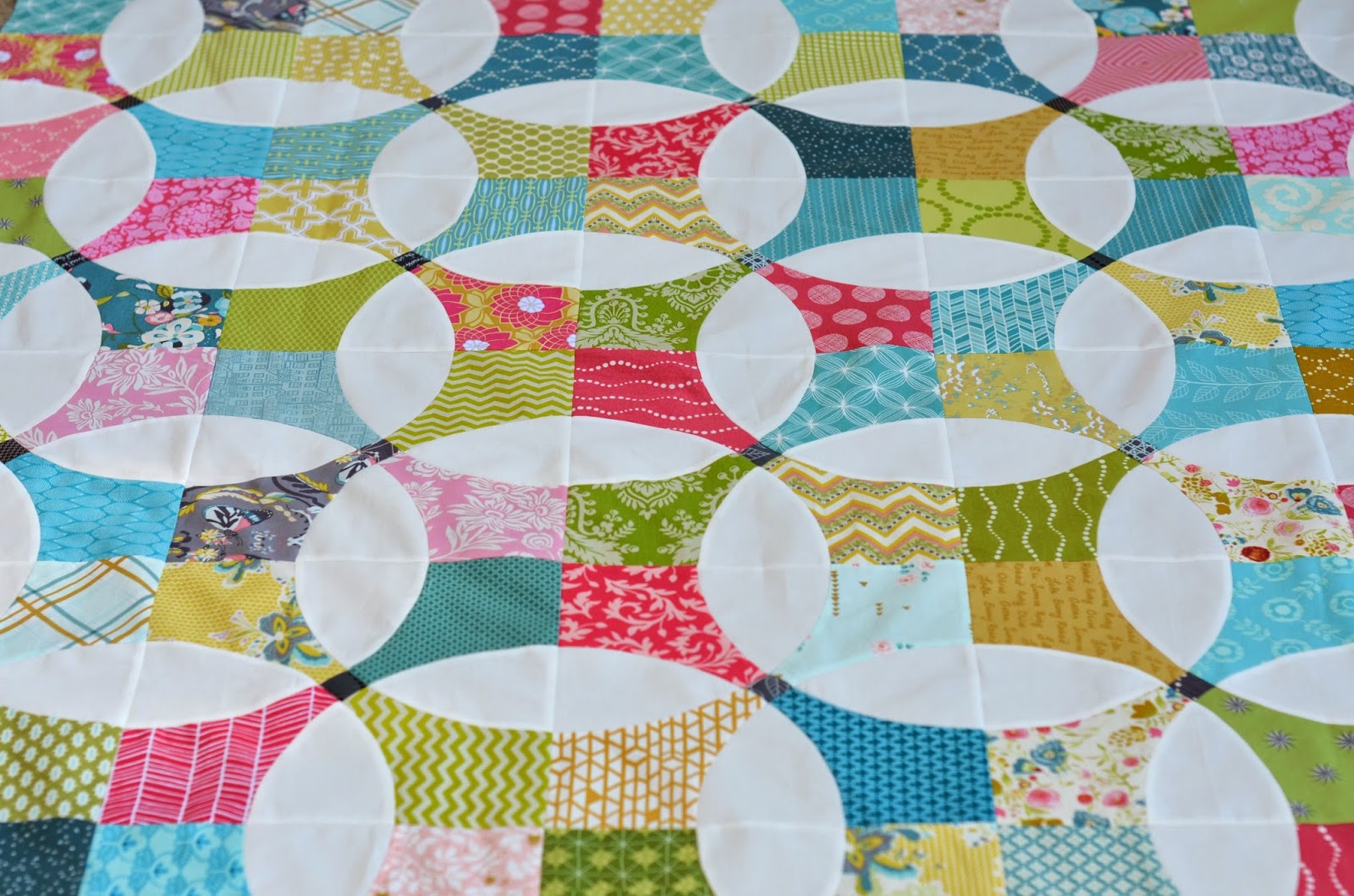 Hyacinth Quilt Designs Flowering Snowball Quilt