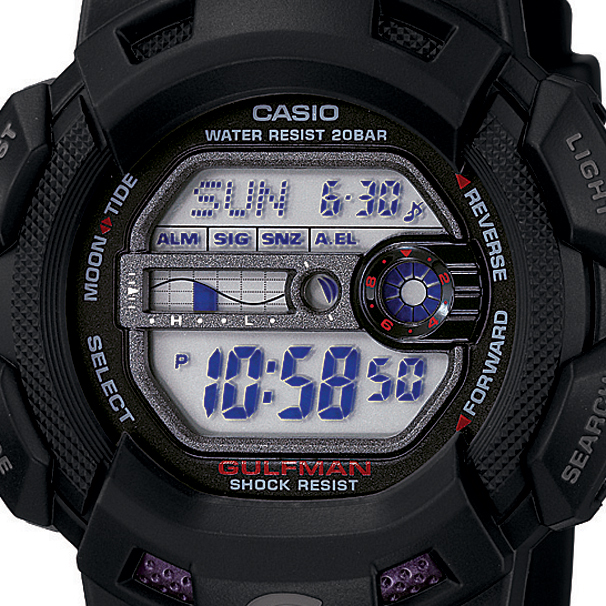 Casio G Shock User Guide and Review: Master of G: G Shock G 9100 Gulfman