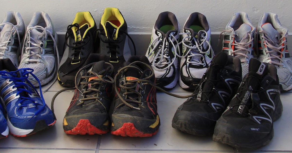 Ultra Marathon Man Trainingsblog von Axel Rittershaus (D/EN) Wie viele Schuhe braucht ein