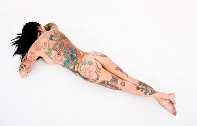 Best Girl Full Body Tattoo Designs Inspirations on the back