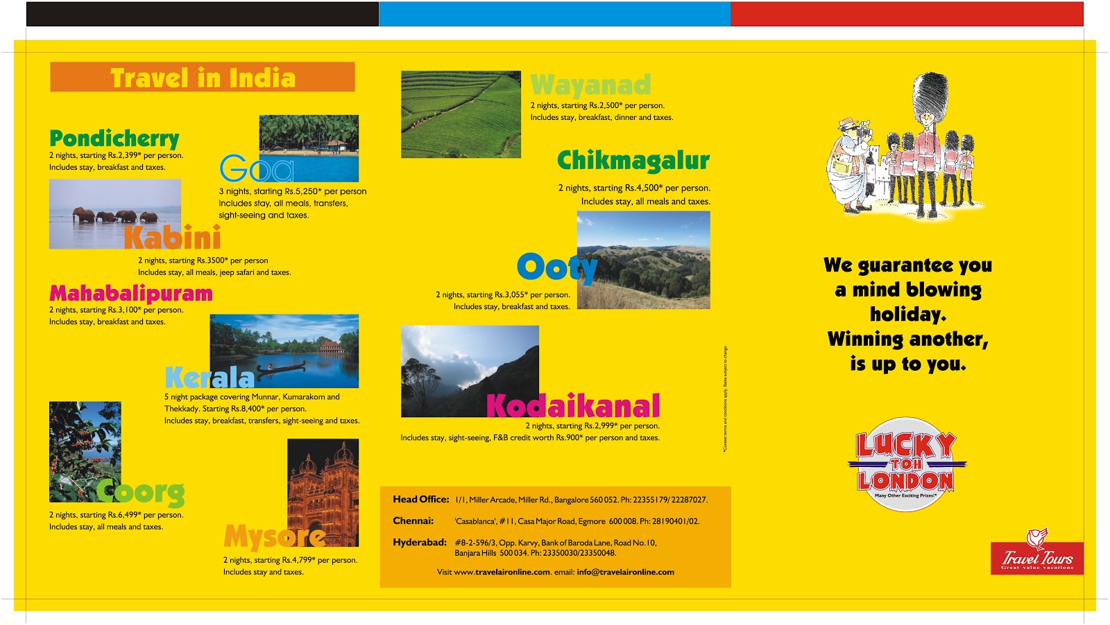 Liston Thomson Travel Tours Bangalore