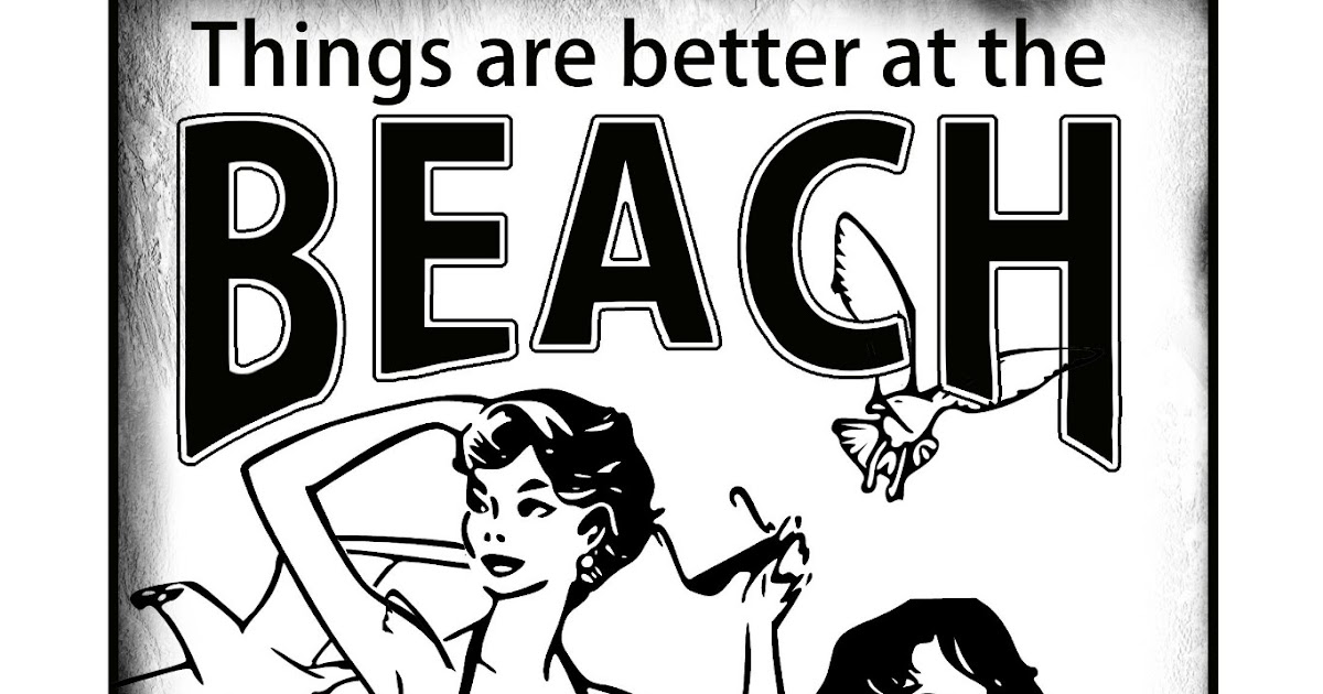 Create with TLC Freebie Beach Printable.......