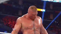 ME : TNWG WHC Cage of Violence Match - Dean Ambrose (c) vs. Brock Lesnar vs. Alex Shelley vs. The Undertaker  - Page 2 BL+-+Knee