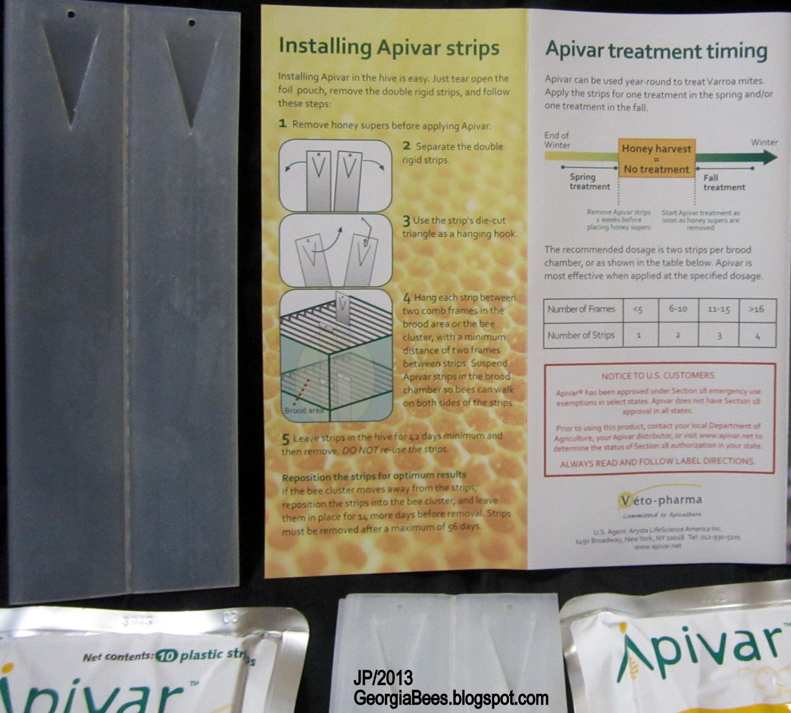 honey mite control bees hive varroa honeybee installation strip pluta beekeeping pollen propolis wax queen john amitraz bee june