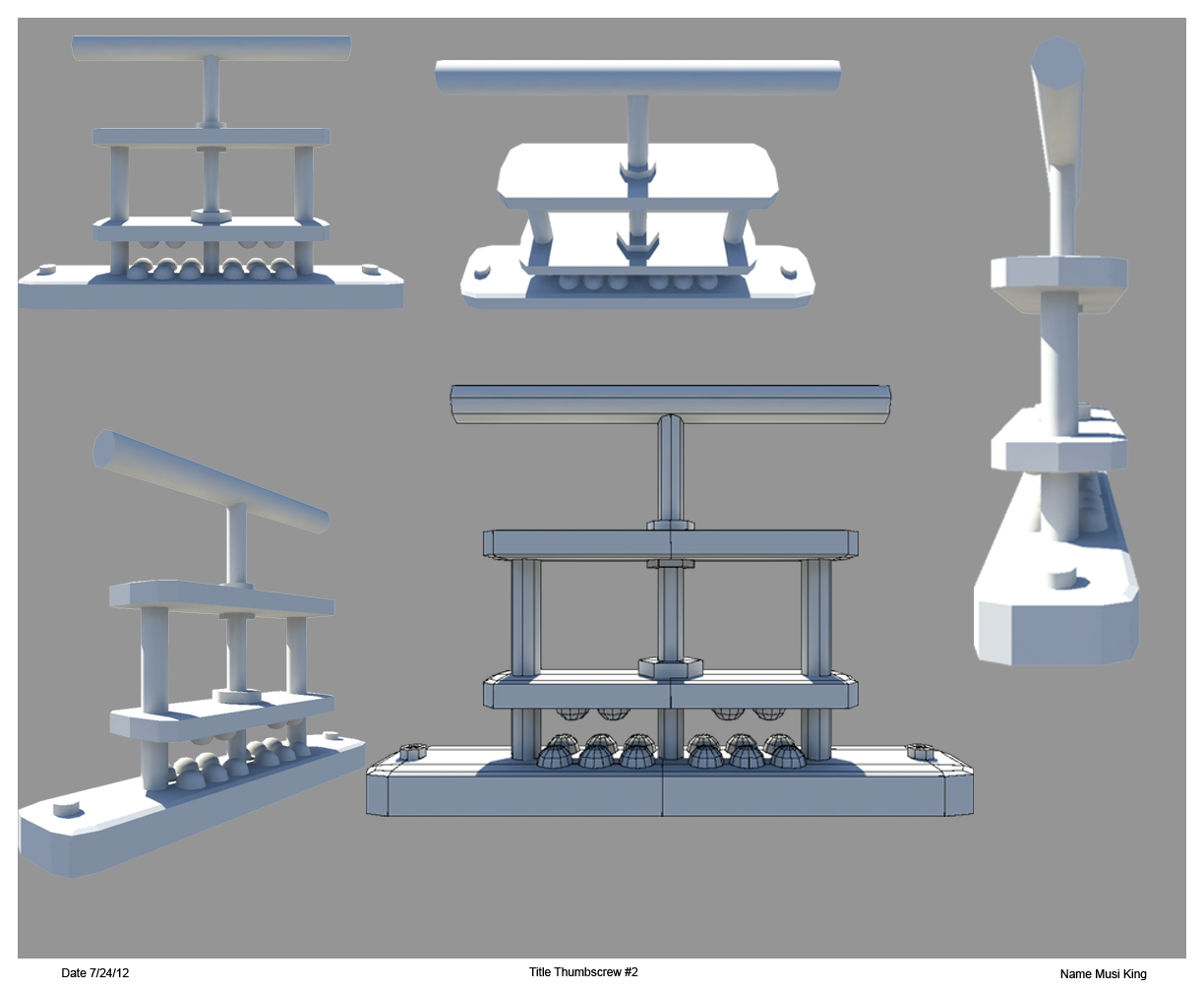 3D Artist Page Thumb Screw 1 and 2