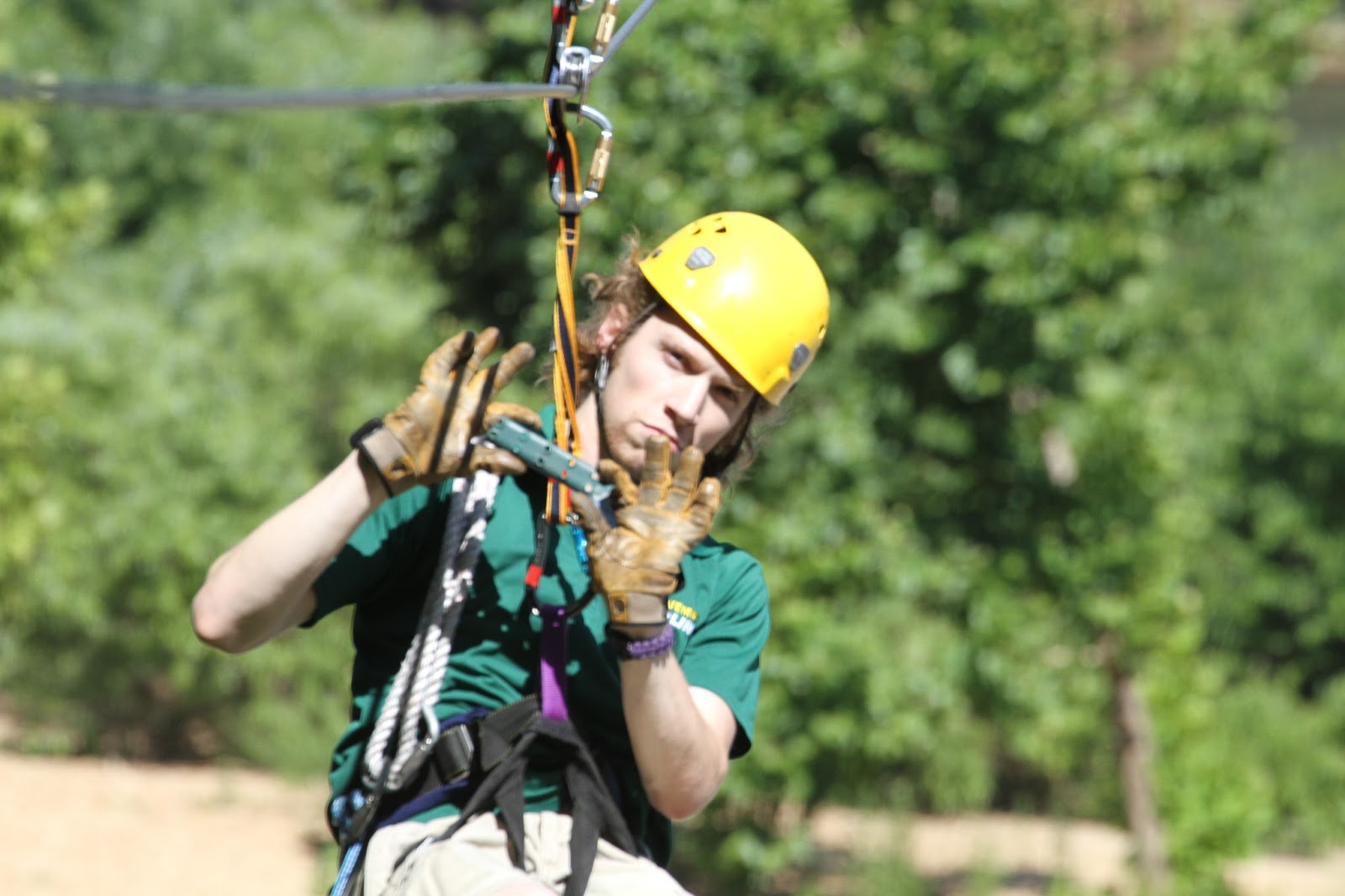 Ziplining Across the USA Friday July 12 Caveman Zipline at Meramec Caverns