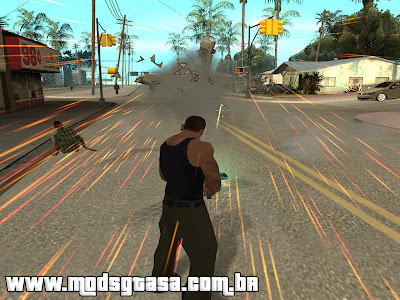 Arma de Gravidade Cleo Mod para GTA San Andreas