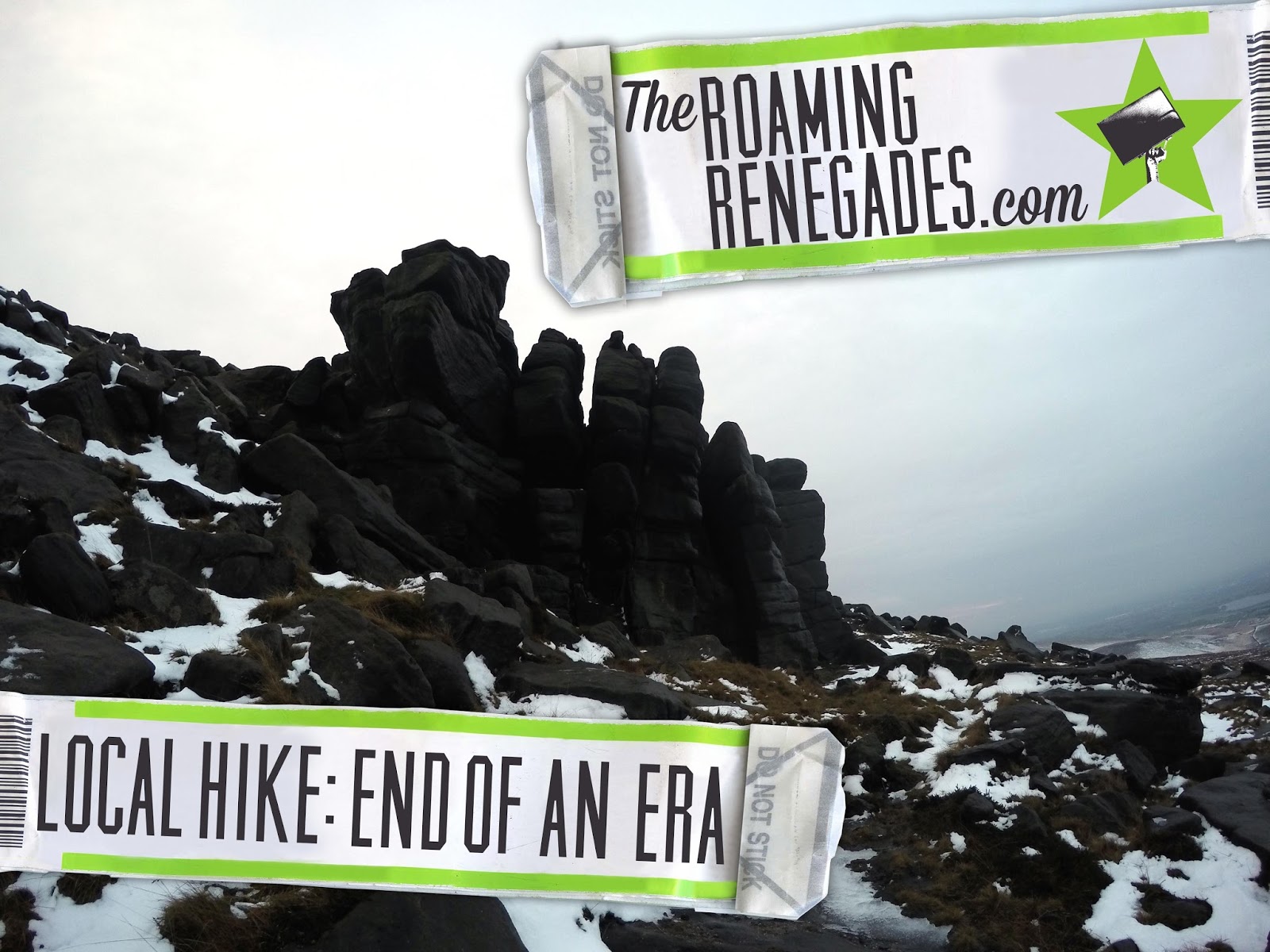 Blackstone edge, climbing, hiking, UK, Lancashire, Yorkshire, Pennies, Greater Manchester, Mordor, Walking, Adventure, new years eve, end of an era, snow, winter,