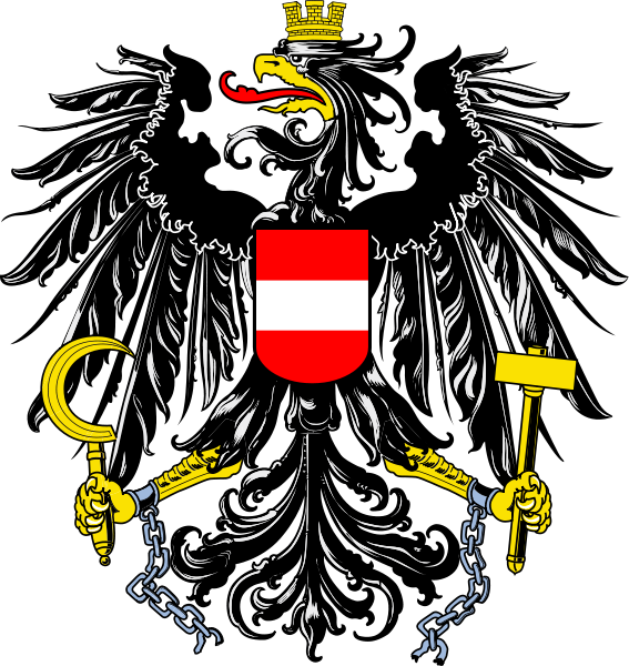 Das Österreich Wappen
