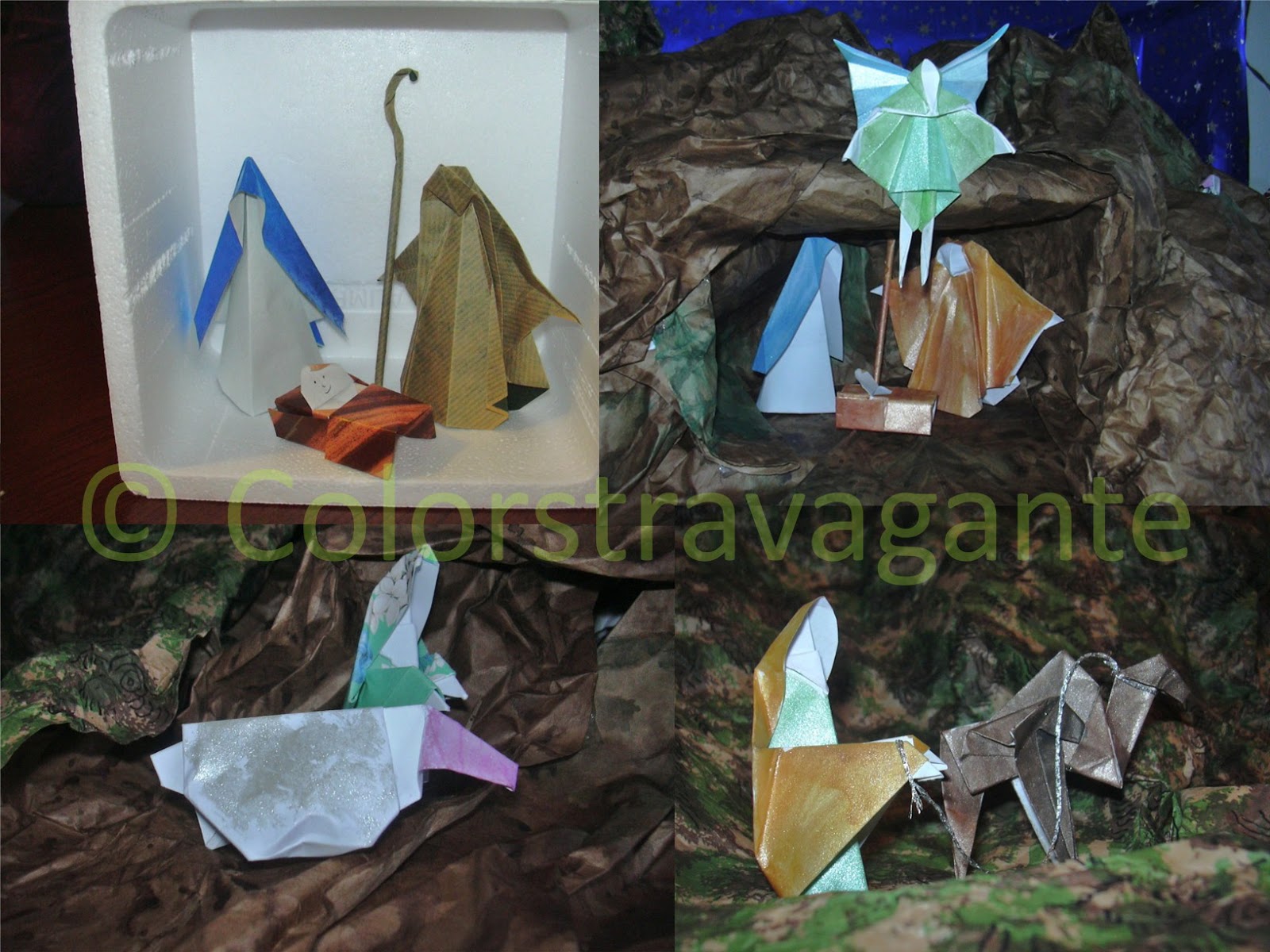Colorstravagante Presepe Origami
