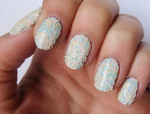 amazing nail art design prom