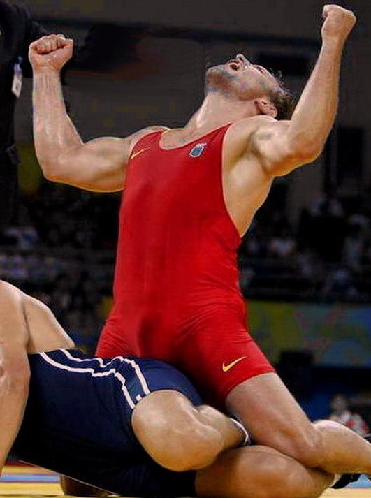 Wrestling Bulge Grab