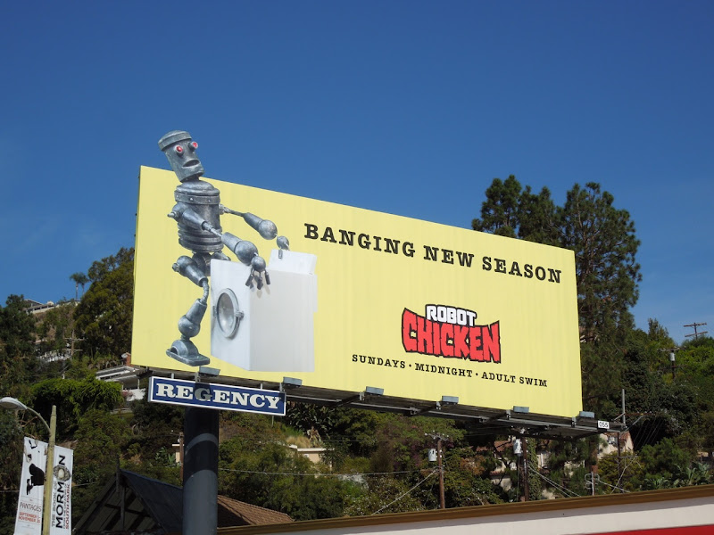 Robot Chicken season 6 billboard Robot Chicken season 6 billboard