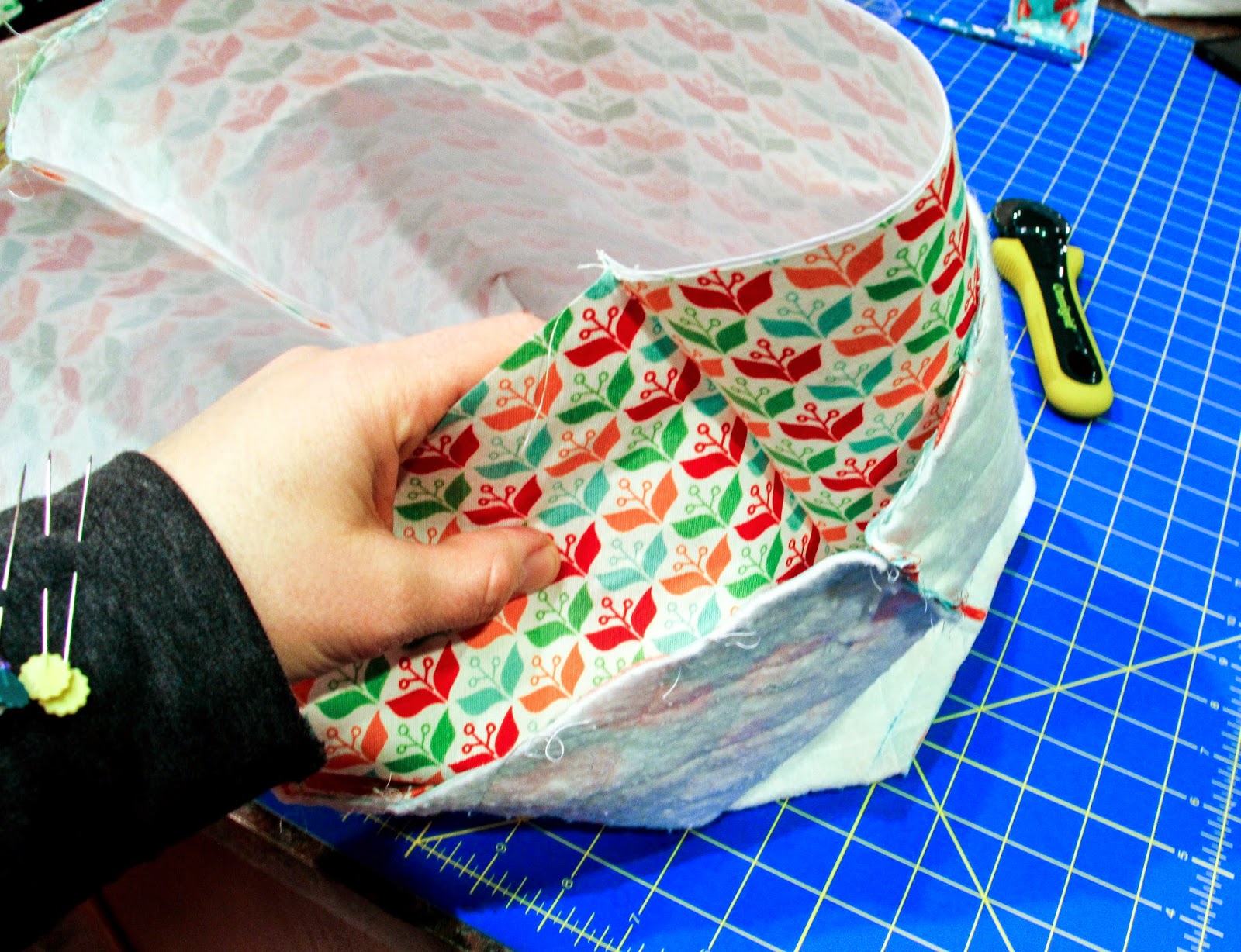 Fort Worth Fabric Studio Fabric Basket Tutorial