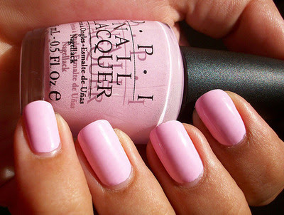Hot pink nail art for summer