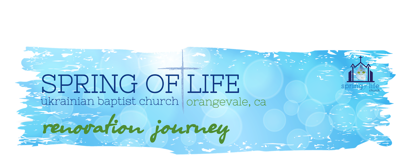 Spring of Life Church RENOVATION JOURNEY CHURCH ROOF FUNDRAISING