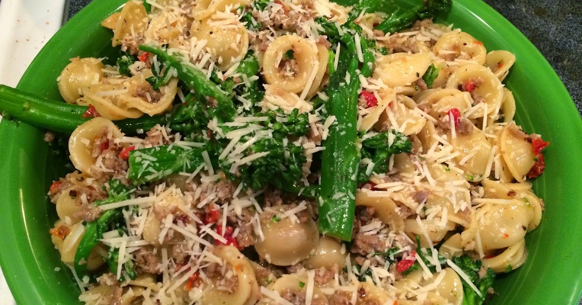 My Salty Kitchen Pasta with Broccolini and Sausage