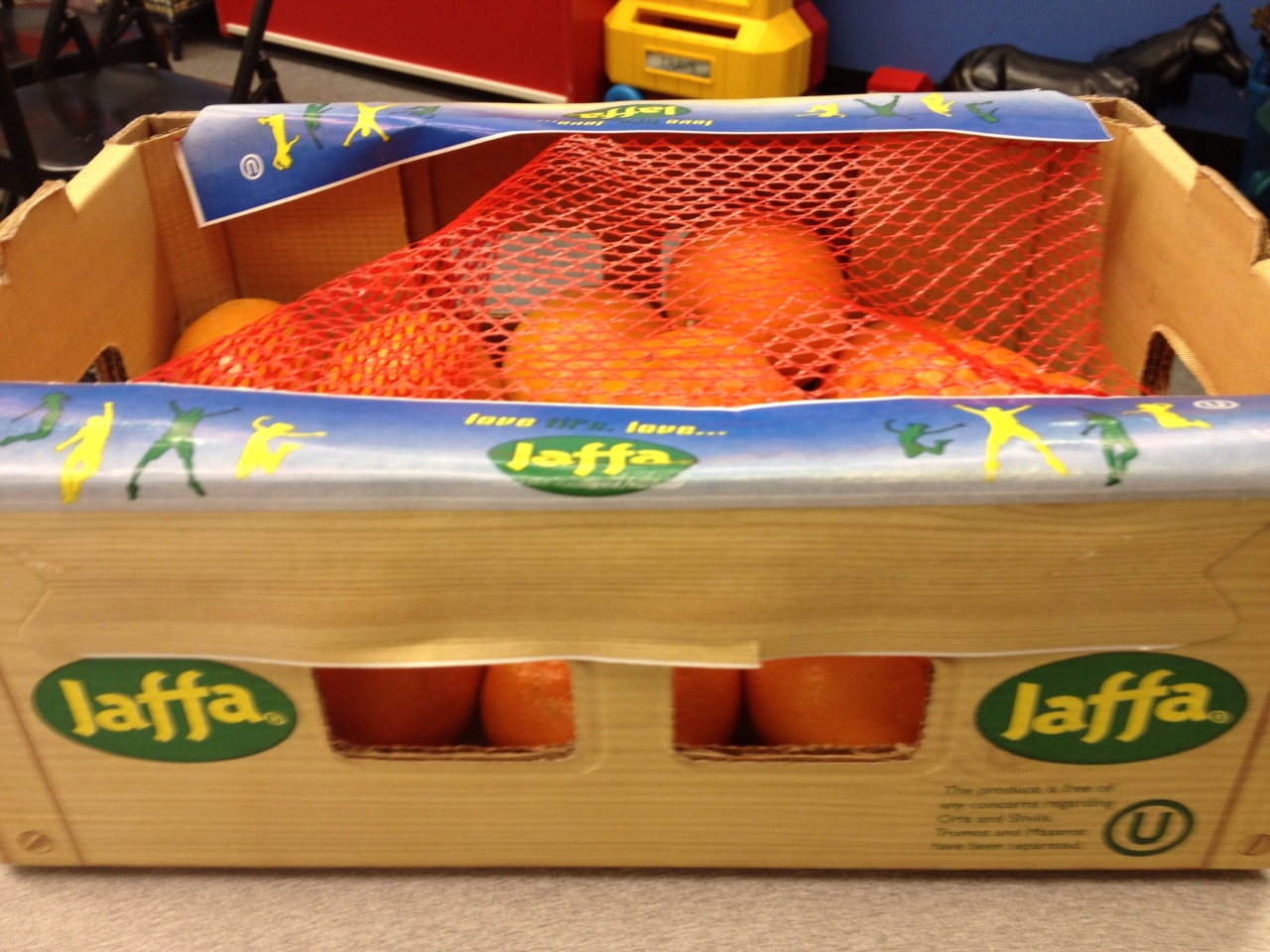 In One Ehrlich Jaffa Oranges and Mitzvah Day