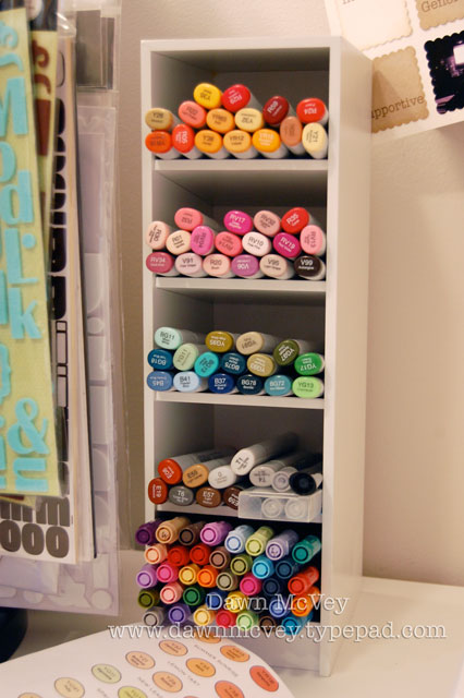 Robin S Creative Cottage Copic Marker Organizer Foam Core Board