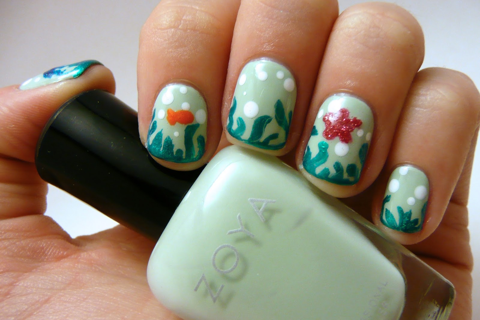Casa de Polish Little Aquarium Nails