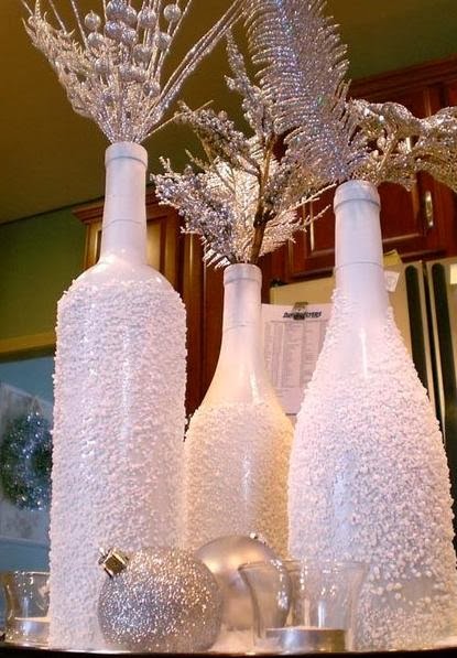 Homemade Christmas decorations from bottles ~ Home Decorating Ideas