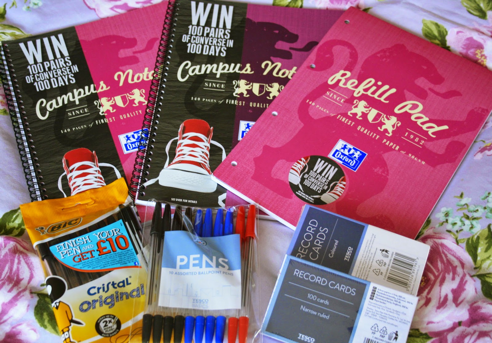 Beauty and Lifestyle Blog Back To University Stationery Basics Haul