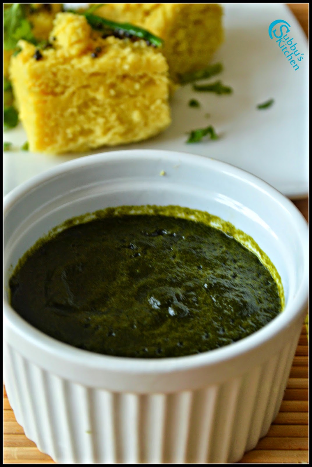 Green Chutney and Sweet Chutney Recipes for Chaat Subbus Kitchen